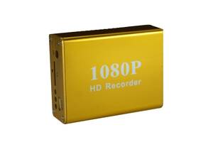 Мини видеорегистратор HD DVR на 1 камеру Pomiacam HD 1080P, с поддержкой AHD/TVI камер 2 Мп, пульт ДУ