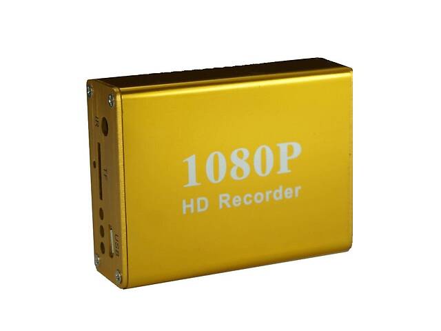 Мини видеорегистратор HD DVR на 1 камеру Pomiacam HD 1080P, с поддержкой AHD/TVI камер 2 Мп, пульт ДУ
