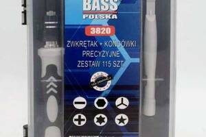 Набор отверток, наконечников 115 шт Bass Polska BP-3820 Купи уже сегодня!