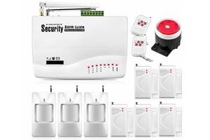 Охранная GSM сигнализации GSM Alarm System G10A maxi pro home (HDYFKD89DFJJFG)