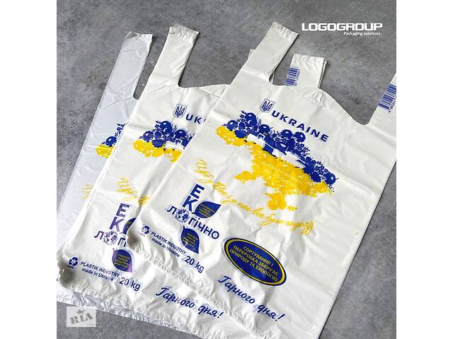 Пакет майка український патріотичний оптом - Фото 1