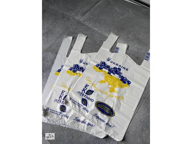 Пакет майка український патріотичний оптом - Фото 2