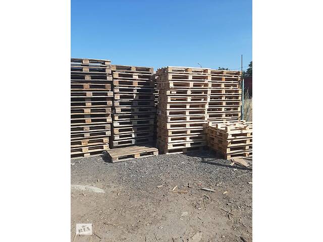 Палети піддони дерев'яні посилені полегшені - Фото 2