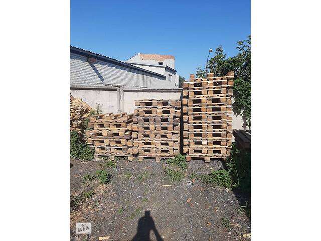 Палети піддони дерев'яні посилені полегшені - Фото 3