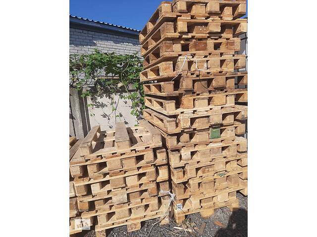 Палети піддони дерев'яні посилені полегшені - Фото 4