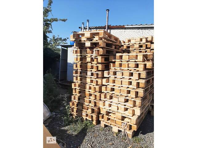 Палети піддони дерев'яні посилені полегшені - Фото 6