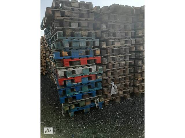 Палети піддони дерев'яні посилені полегшені - Фото 7