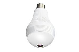 Панорамная IP WiFi камера лампочка UKC H-302L White (3sm_744066978)