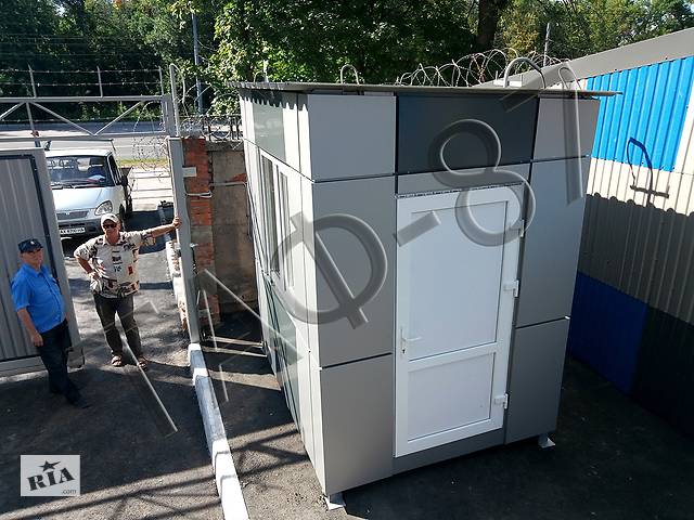 Пості охорони з композиту 2,0х2,2х2,5 м - Фото 3