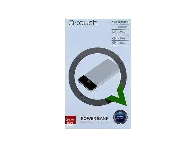 Powerbank повербанк QTouch QPB-06 10000mAh