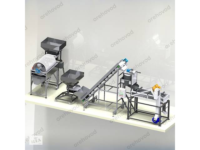 Промислова лінія з переробки фундука (200 кг/год) - Фото 2