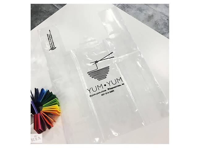Прозорі пакети з логотипом - Фото 7
