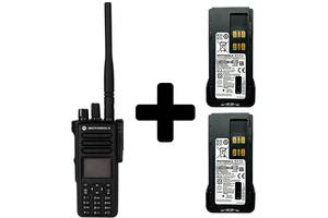 Радиостанция цифровая Motorola DP4800 VHF, 2 аккумулятора IMPRES PMNN4544A в комплекте