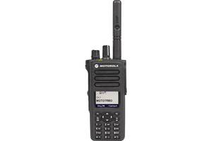 Радіостанція портативна Motorola dp4801E vhf fkp gps bluetooth WiFi 2100mAh + кліпса + антена + зарядний пристрій