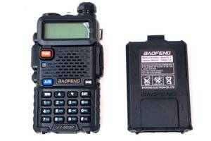 Рация Baofeng UV-5R 8W + Усиленная кевларовая гарнитура