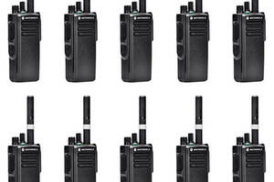 Комплект 10 шт - рация Motorola DP4400e VHF AES-256 шифрование