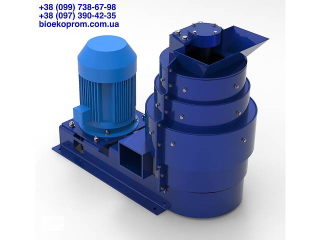 Роторно-вихровий млин для тонкого помелу 30кВт, до 5 т.год.