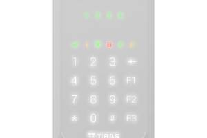 Сенсорная клавиатура Tiras Technologies K-PAD4+ (white) для управления охранной системой Orion NOVA II
