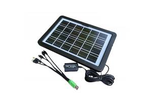 Солнечная панель с USB выходом 8W/28*20 см Solar Panel CCLamp CL-680