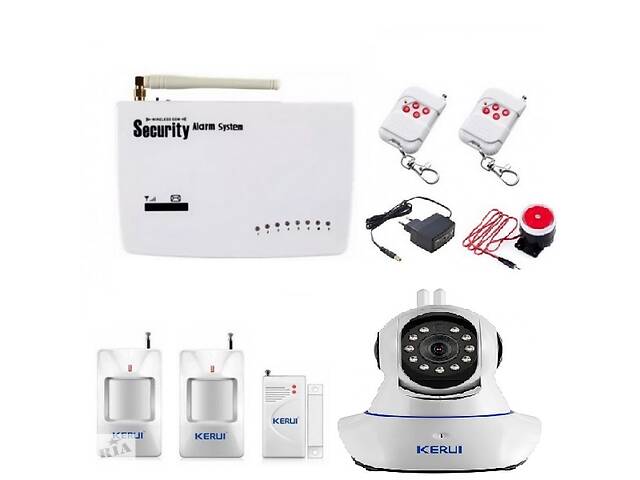 Сигнализация Kerui G10A KIT home + IP WI-FI камера (UDIKFJDJDF89DJJF)