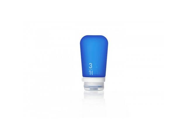 Силиконовая бутылочка Humangear GoToob+ Large Dark Blue 101 мл (1054-022.0030)