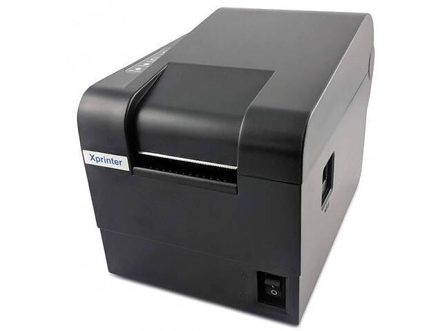 Термопринтер этикеток и чеков Xprinter XP-235B 60 мм черный