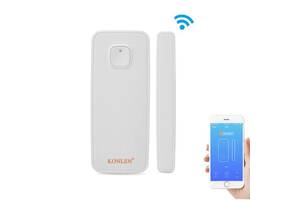 Умный wifi датчик открытия двери или окон Konlen KL-WD001, Iphone & Android App