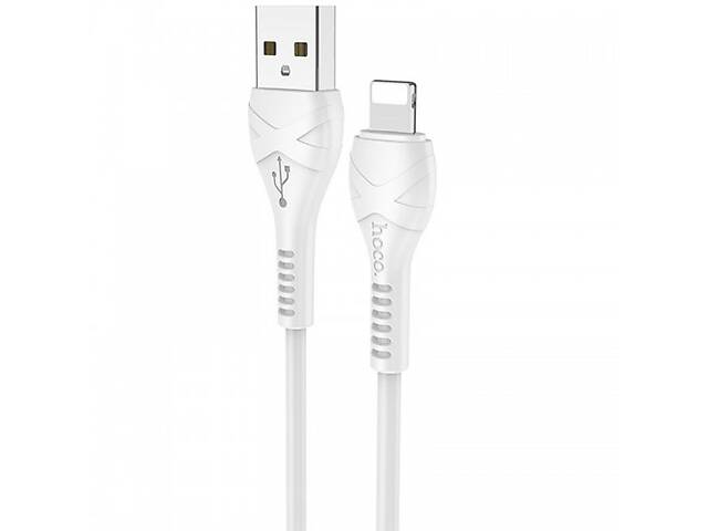 Кабель Hoco X37 Cool USB to Lightning 1m White (Код товара:10242)