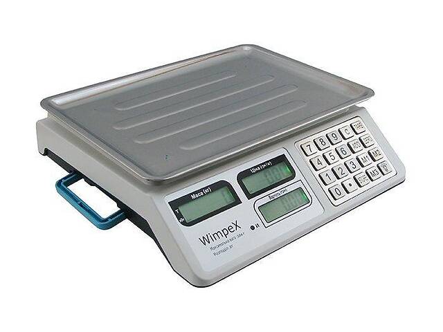 Весы торговые электронные WimpeX до 55 кг (1756374748)