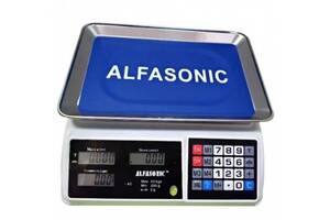 Весы торговые влагостойкие кнопки Alfasonic TS-P 6416 до 50 кг