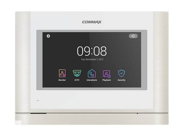 Відеодомофон Commax CDV-704MF White