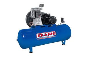 Воздушный компрессор для СТО ременной 500л, 840л/мин, 380V, 5,5кВт DARI DEF500-840-380-ITALY