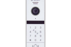Видеопанель BCOM BT-400HD-AC White со встроенной клавиатурой и считывателем Mifare
