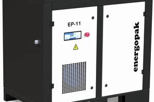 Винтовой компрессор Energopak EP 11 (1,8 м3/мин, 7,5 бар, 11 кВт) Купи уже сегодня!
