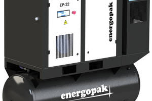 Винтовой компрессор Energopak EP 22/RD-T270 с осушителем и ресивером 270л (3,6 м3/мин, 7,5 бар, 22 кВт) Купи