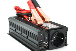 Инвертор напряжения KY-M4000, 550W, 12/220V, Line-Interactive, LCD, 1 Shuko, 2 USB выход, прикуриватель, Box, Q20