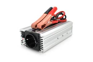 Инвертор напряжения POWERMASTER, 24V/220V, 700W с модифицированной синусоидой, 1 Shuko, клеммы