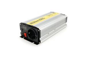 Инвертор напряжения RITAR RSC-500, 12V/220V, 500W с правильной синусоидой, 1xShuko, 1xUSB, клеммные провода, BOX, Q20