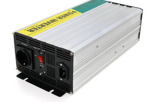 Инвертор напряжения RITAR RSCU-1000, 12V/220V, 1000W с правильной синусоидой, встроенное зарядное устройство, 1xShuko...