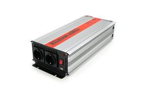 Инвертор напряжения RITAR RSX-2500, 12V/220V, 2500W с аппроксимированной синусоидой, 2xShuko, 1xUSB, клеммные провода...