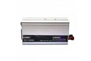 Инвертор преобразователь напряжения Suoer AC/DC 1500W 12V на 230V