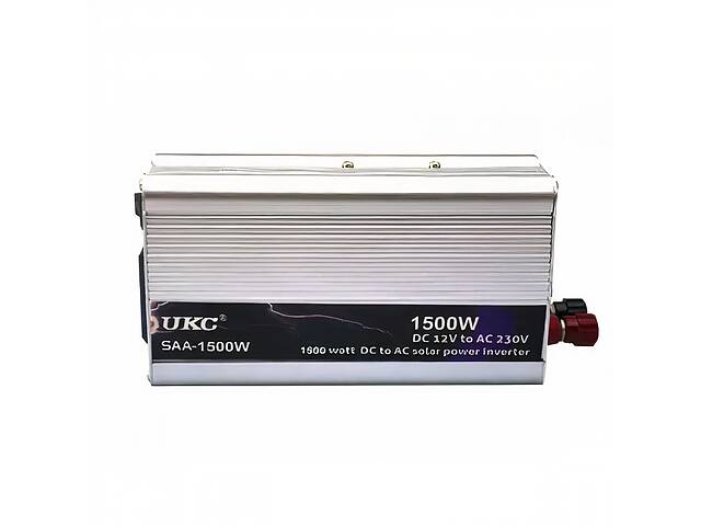 Инвертор преобразователь напряжения Suoer AC/DC 1500W 12V на 230V