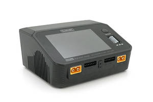 Зарядное устройство ToolkitRC M6DAC, 2 канала по 350Вт, тип АКБ LiPo, LiHv, Li-ion, NiMh, LiFe, Pb, USB, XT60, вход 7...