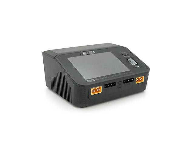 Зарядное устройство ToolkitRC M6DAC, 2 канала по 350Вт, тип АКБ LiPo, LiHv, Li-ion, NiMh, LiFe, Pb, USB, XT60, вход 7...