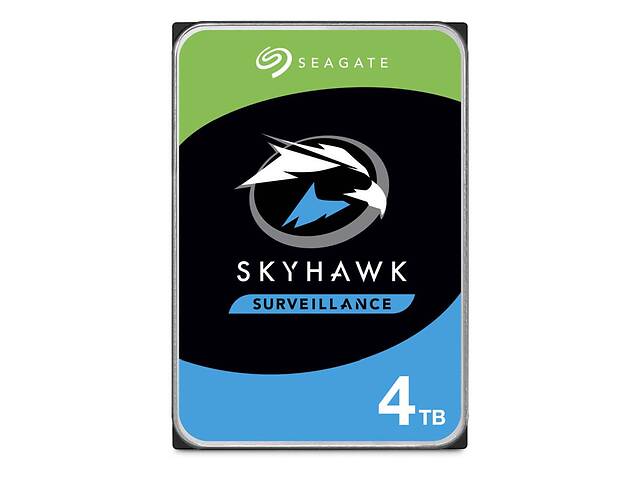 Жесткий диск 4TB Seagate Skyhawk ST4000VX016 для видеонаблюдения