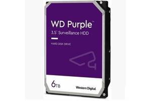 Жесткий диск Western Digital Purple 6TB 5400rpm 256MB WD64PURZ 6Gb/s