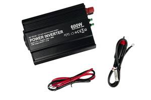 Інвертор 12в 220в 600W / 1200W peak 'POWER-600' автомобільний