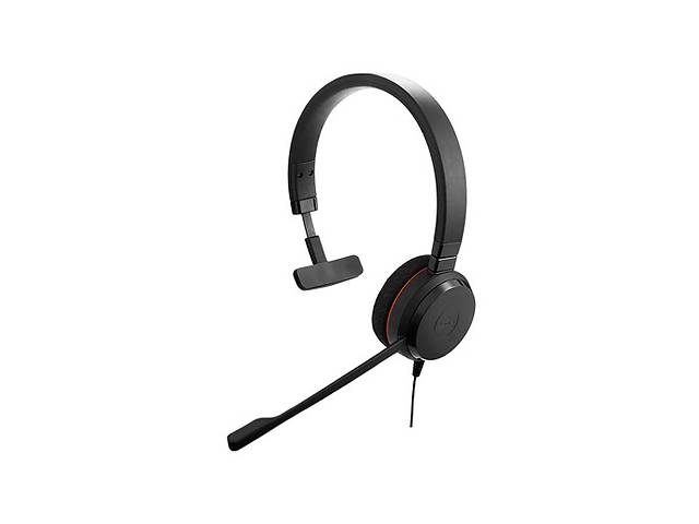 Jabra Evolve 20 MS Mono (4993-823-109), проводная моно гарнитура