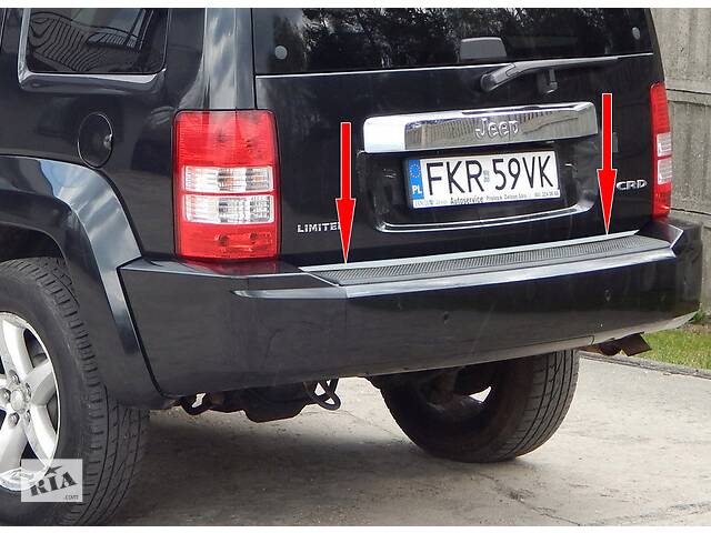 Кромка багажника (нерж.) Для Jeep Cherokee/Liberty 2007-2013 гг.