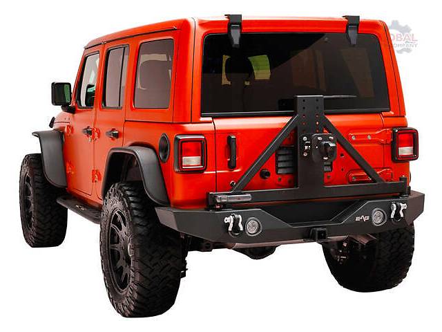 JEEP WRANGLER JL БАМПЕР ЗАДНІЙ З ZAWIESIEM KOŁA